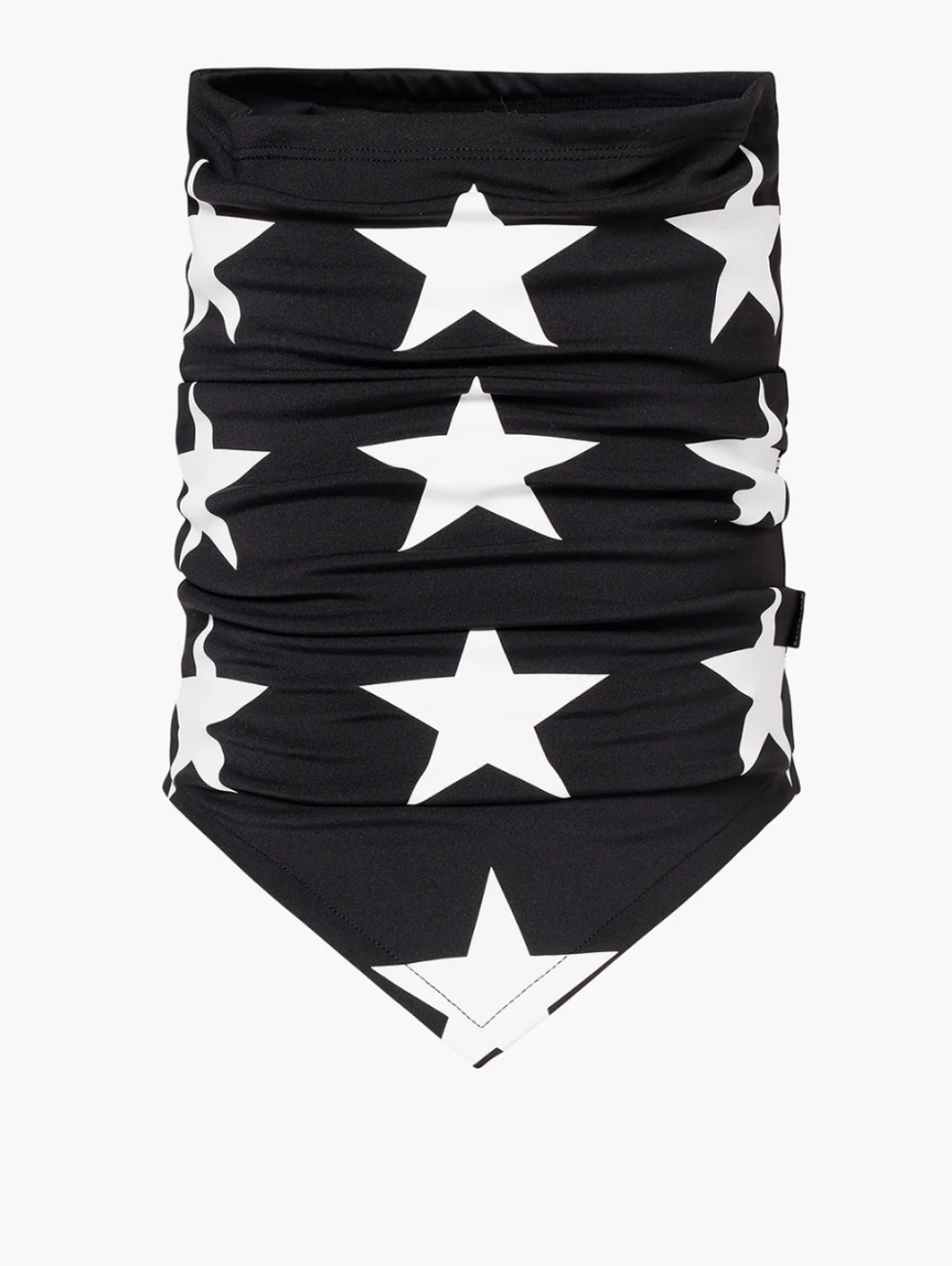 Goldbergh  GIULIETTA neckwarmer Gaiter Black White Star Stars Gaitor Neck Warmer